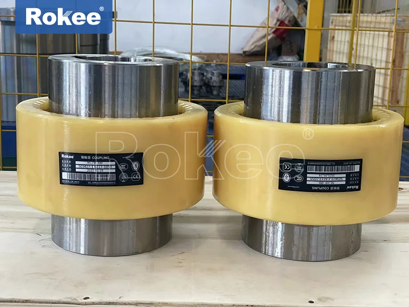 Barrel Gear Coupling Is Accessory For Transmission System Of Sandwich Panel Manufacturing Lines