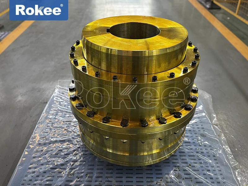 Special Curved Tooth Coupling For PU Sandwich Panel Making Machine Adapting To Various Working Conditions